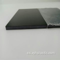 Hoja laminada epoxi FR4 negra con acabado mate